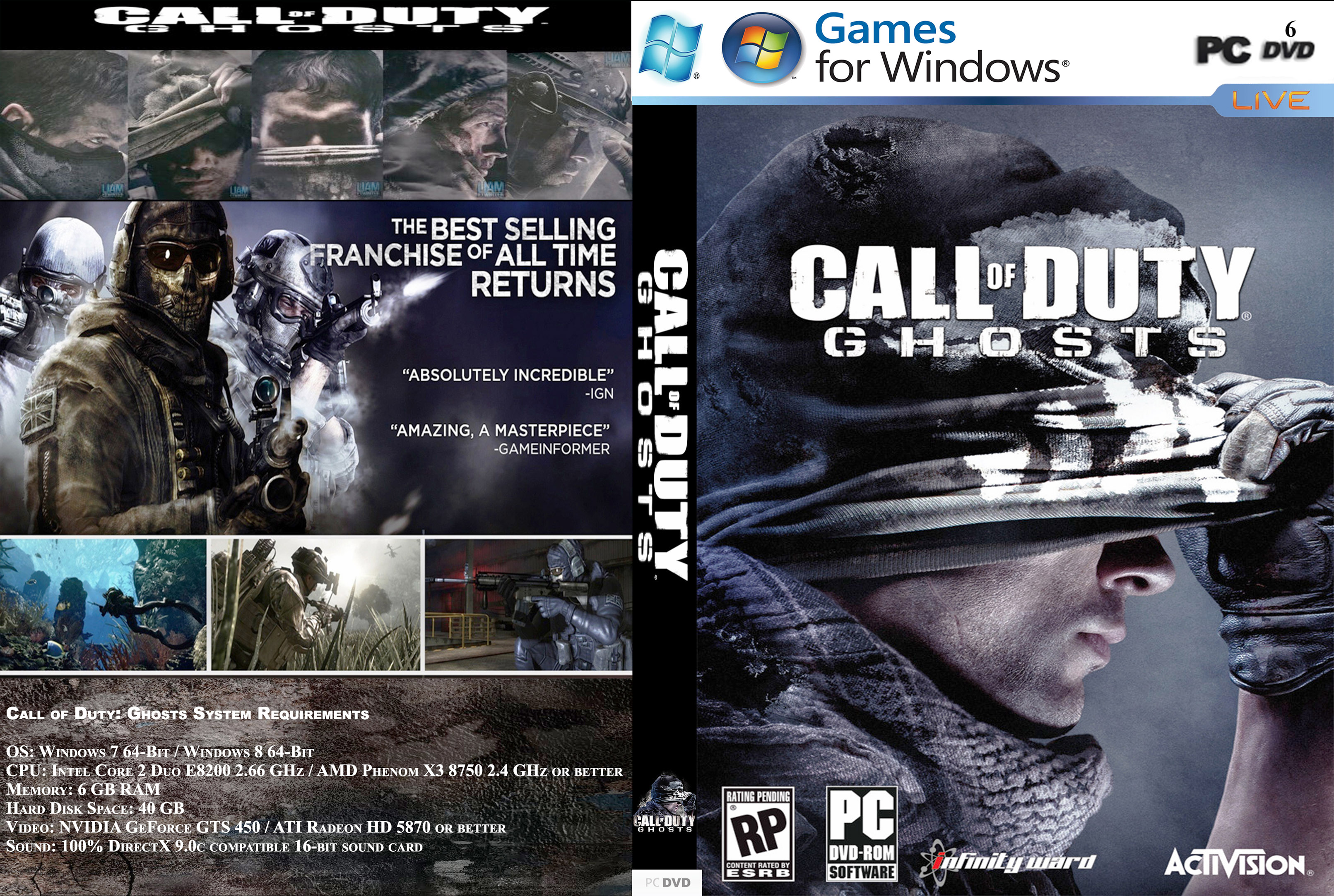 Call of Duty®: Ghosts PC GAME [Offline INSTALLATION]